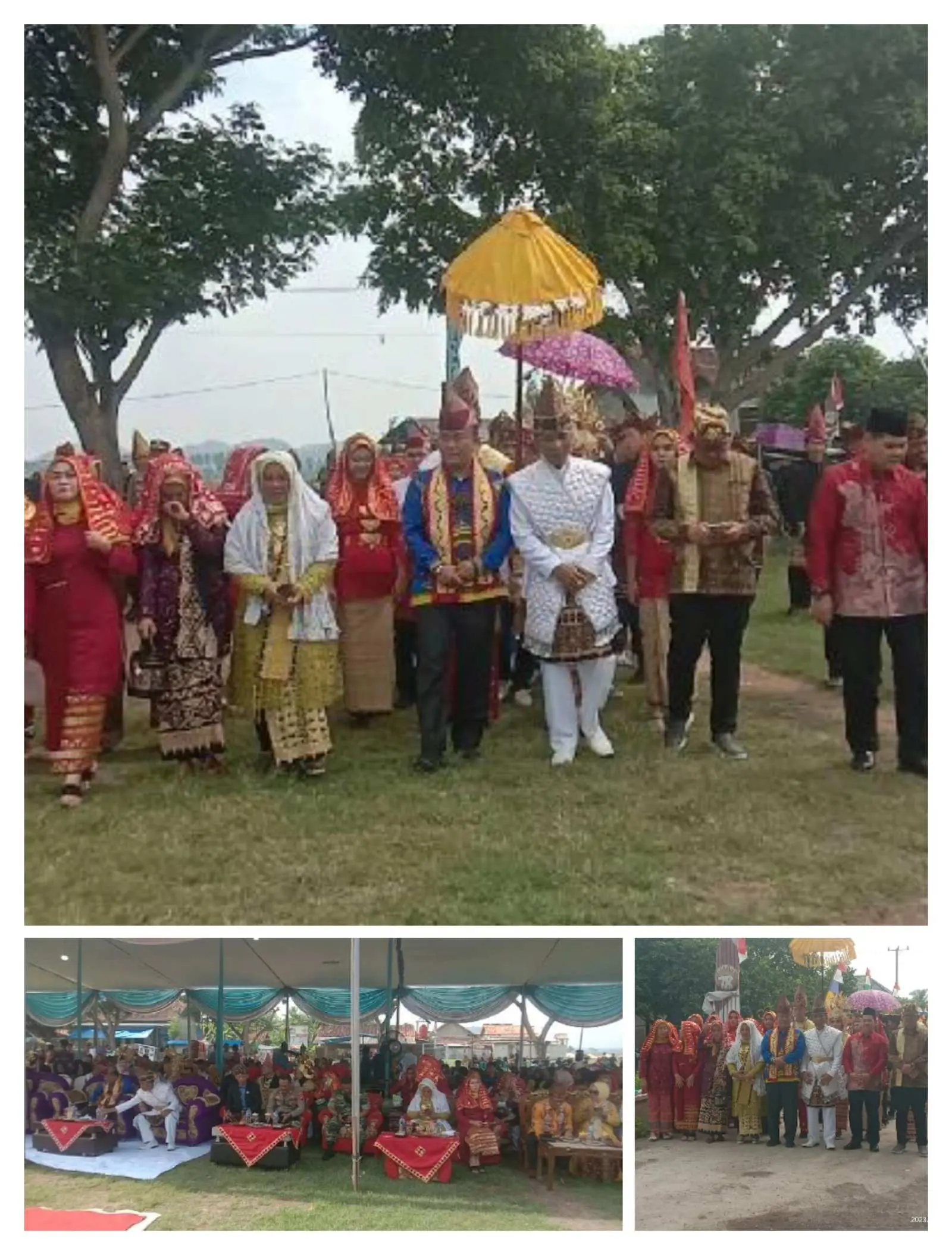 Festival Budaya Kecamatan Way Khilau Angkat Tradisi Adat Lampung