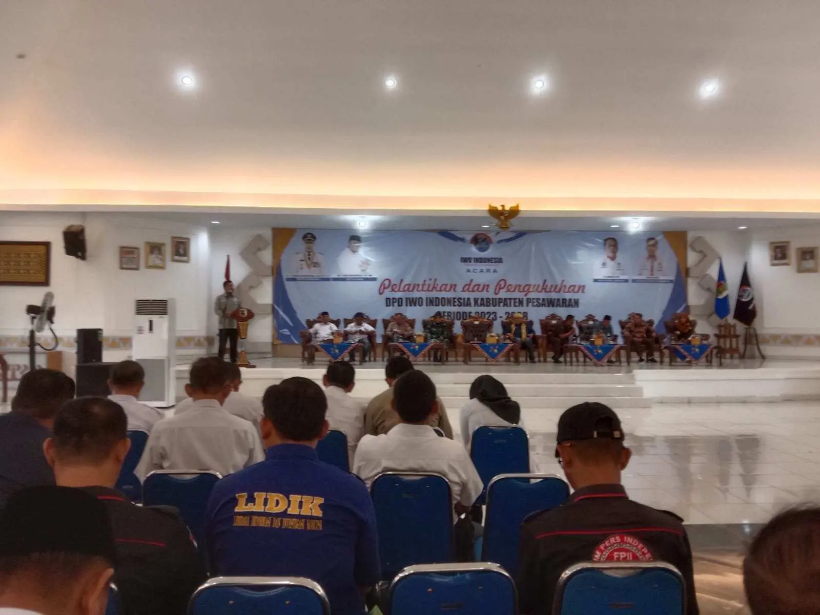 Okvia Niza Resmi Nahkodai DPD IWO-I Kabupaten Pesawaran