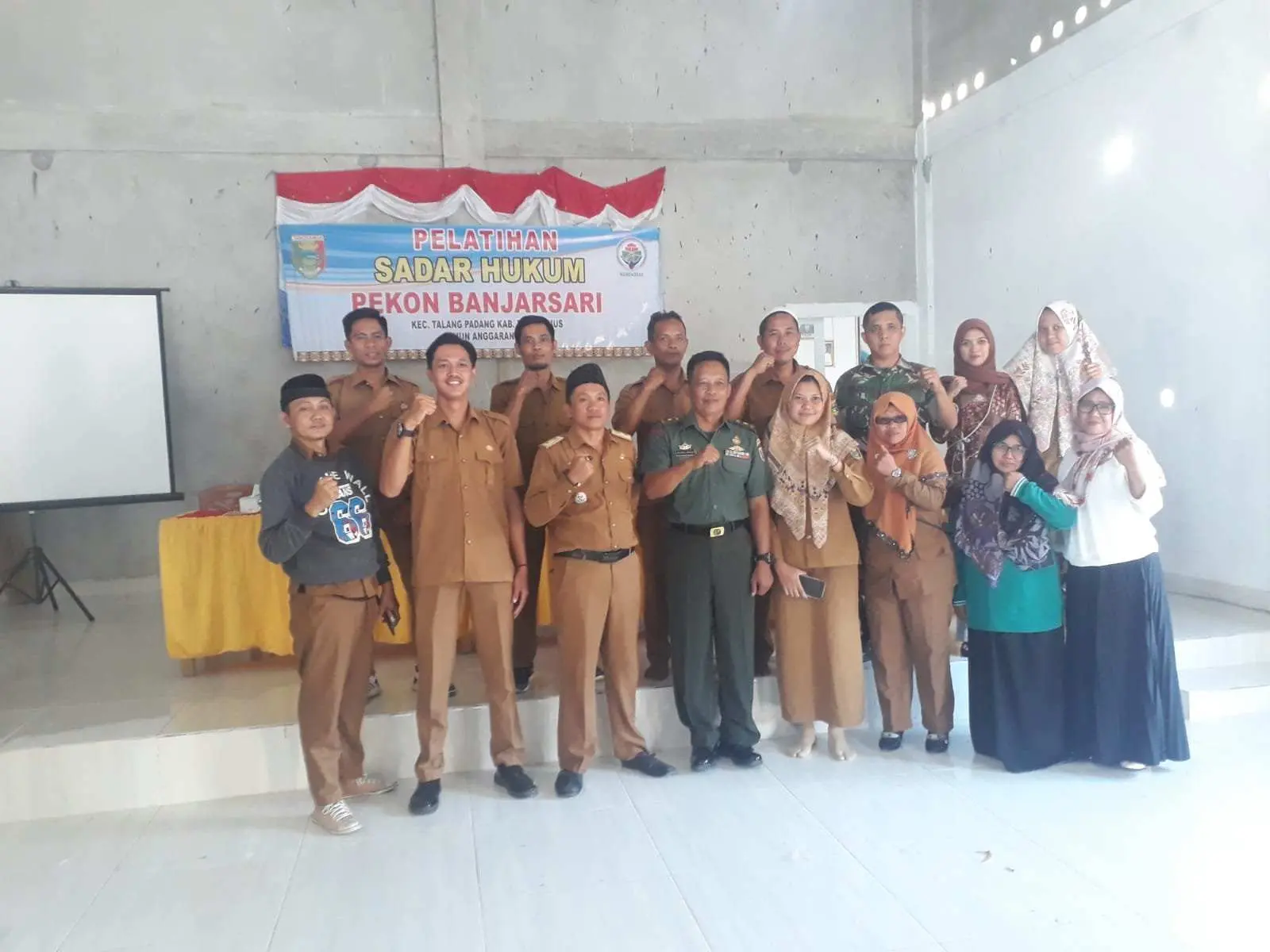 Pemerintah Pekon Banjarsari Gelar Pelatihan Sadar Hukum