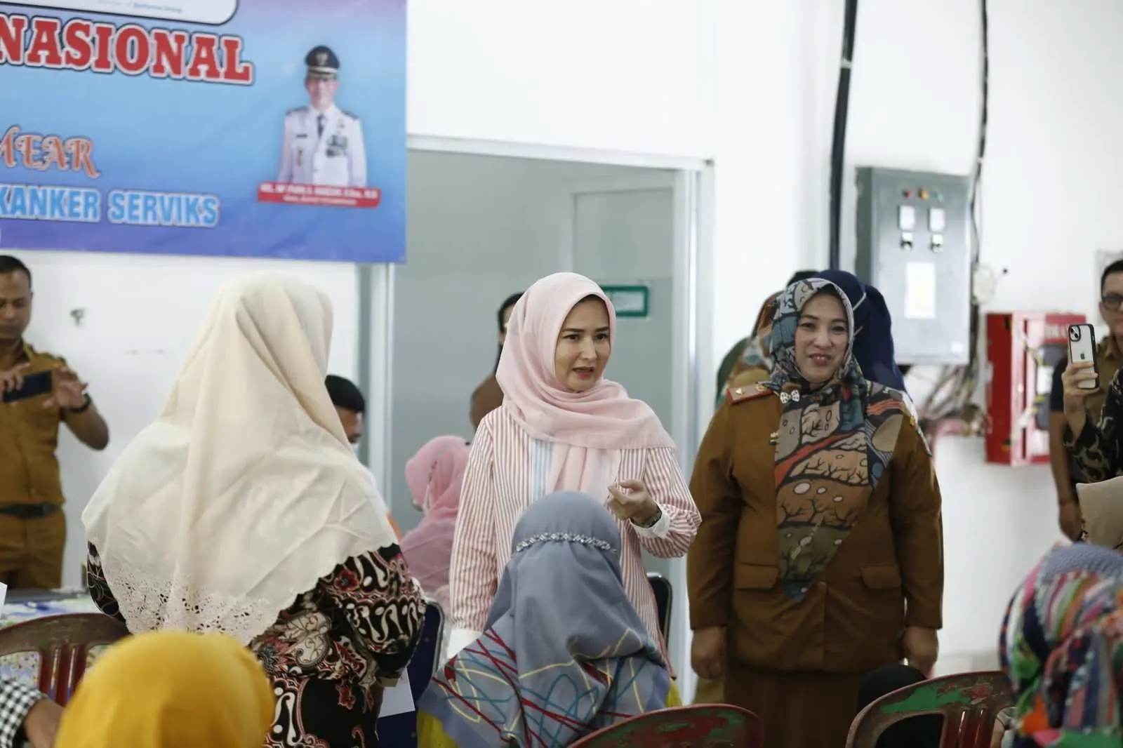 Peringati HKN, Pemkab Pesawaran Gelar Pemeriksaan Pap Smear