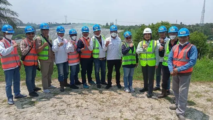 Kunjungan Kerja PWI Kabupaten Bogor ke Perusahaan Pengolahan Limbah PT PPLI