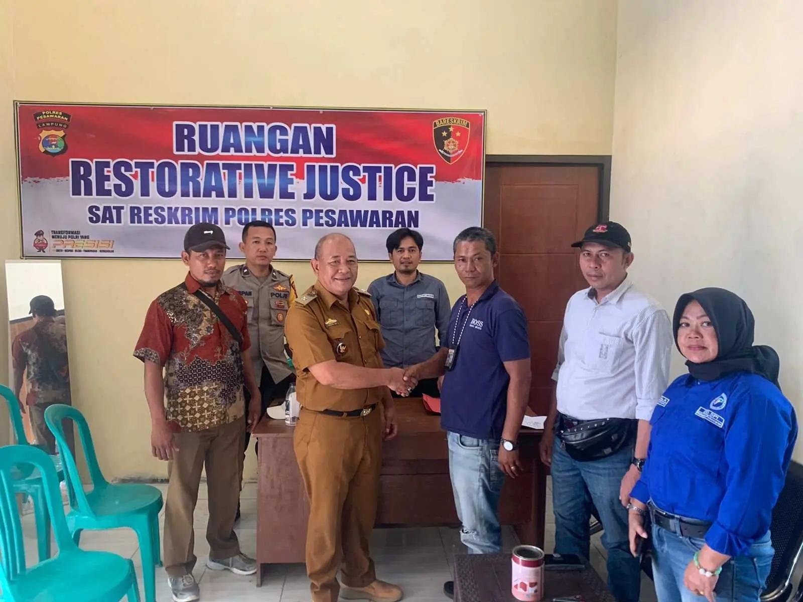 Konflik Paisal dan Warga Desa Kebagusan Berakhir Damai Dengan Cara Rumbuk Pekon