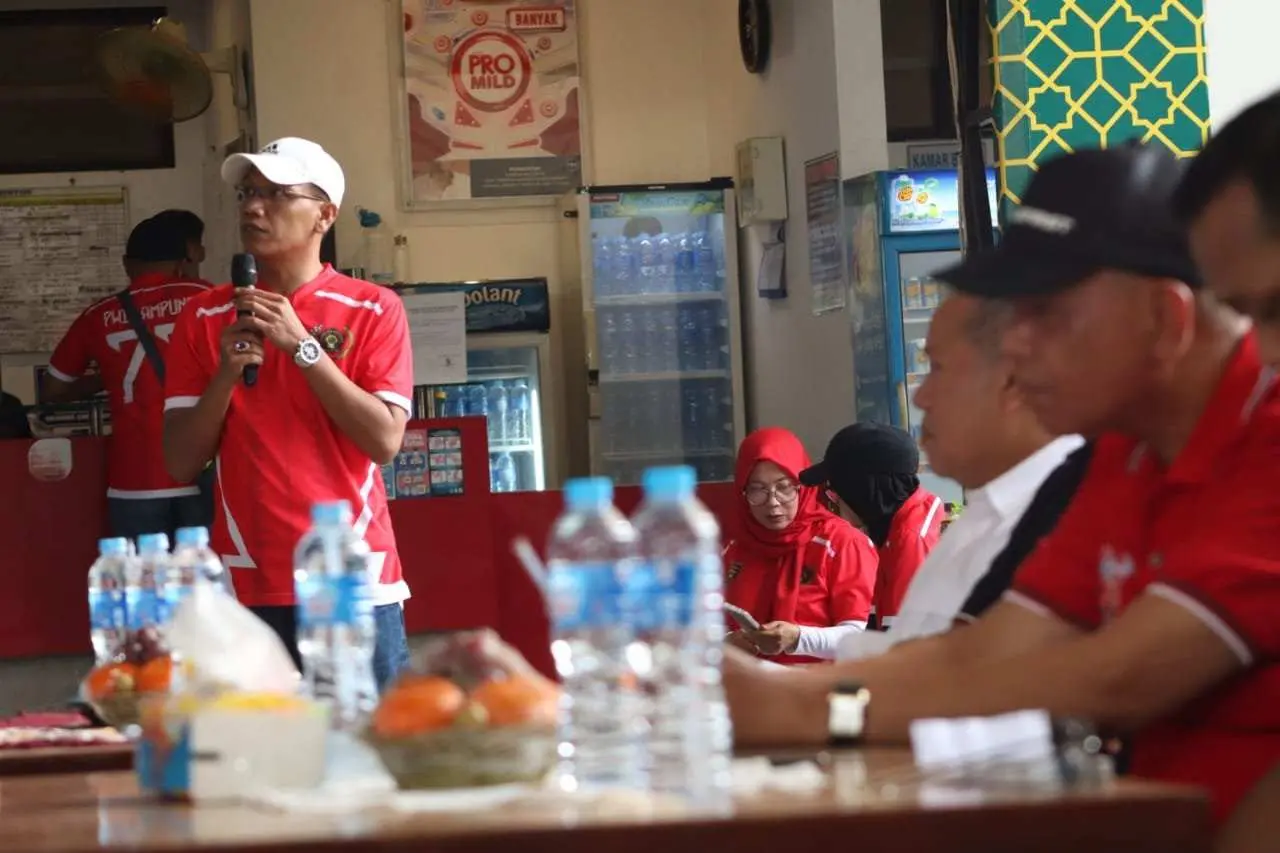 Laga Tim PWI vs Polda Jadi Laga Pembuka Turnamen Futsal PWI Lampung