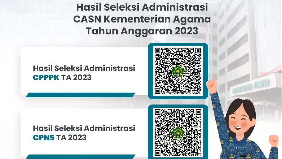 Hasil Seleksi Calon ASN Kemenag RI, 81.607 Peserta Dinyatakan Lolos Seleksi Administrasi
