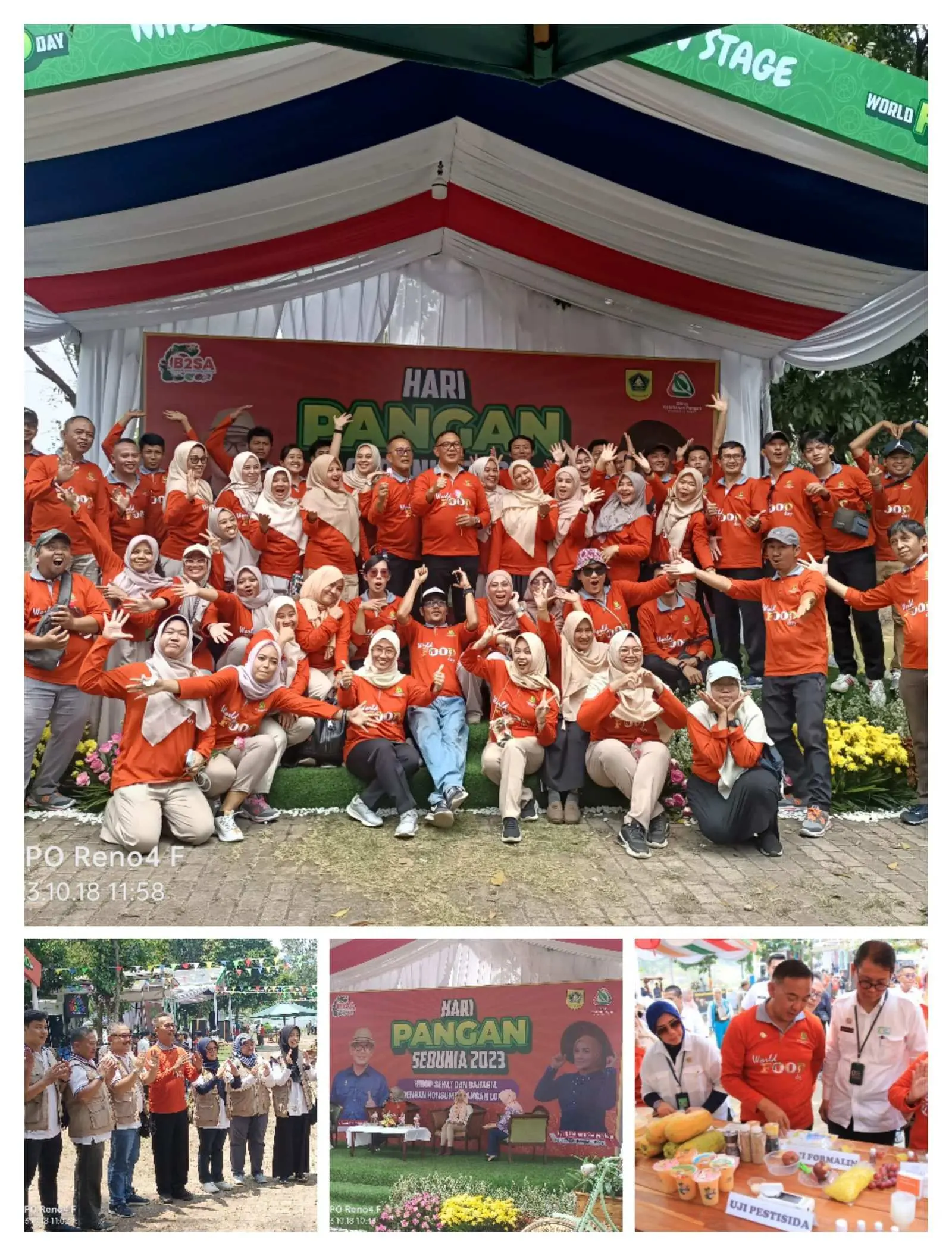 Peringati Hari Pangan Sedunia, Pemkab Bogor Gaungkan Pangan Lokal Melalui B2SA