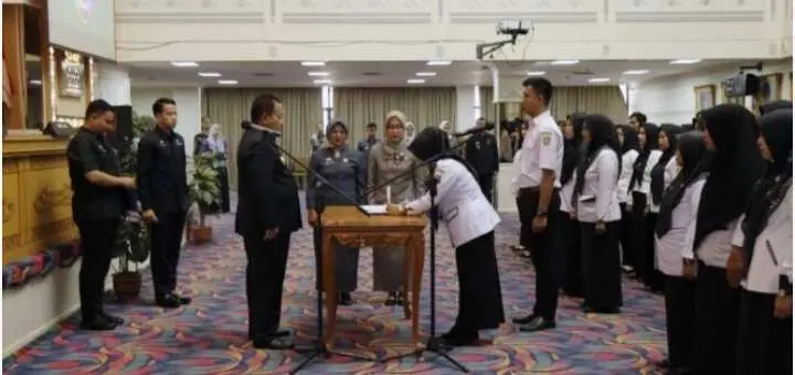 Gubernur Lampung Lantik 944 Pejabat Fungsional PPPK