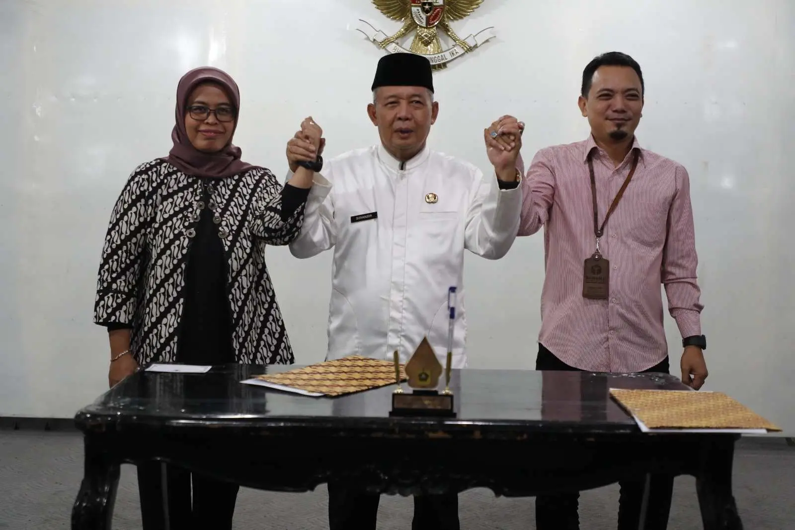Komitmen Sukseskan Pemilu 2024, Pemkab, KPU dan Bawaslu Kabupaten Bogor Sepakati Hal Ini