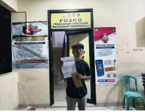 Wartawan Yang Ditampar OTK Saat Meliput Perkelahian, Akhirnya Lapor Polisi 