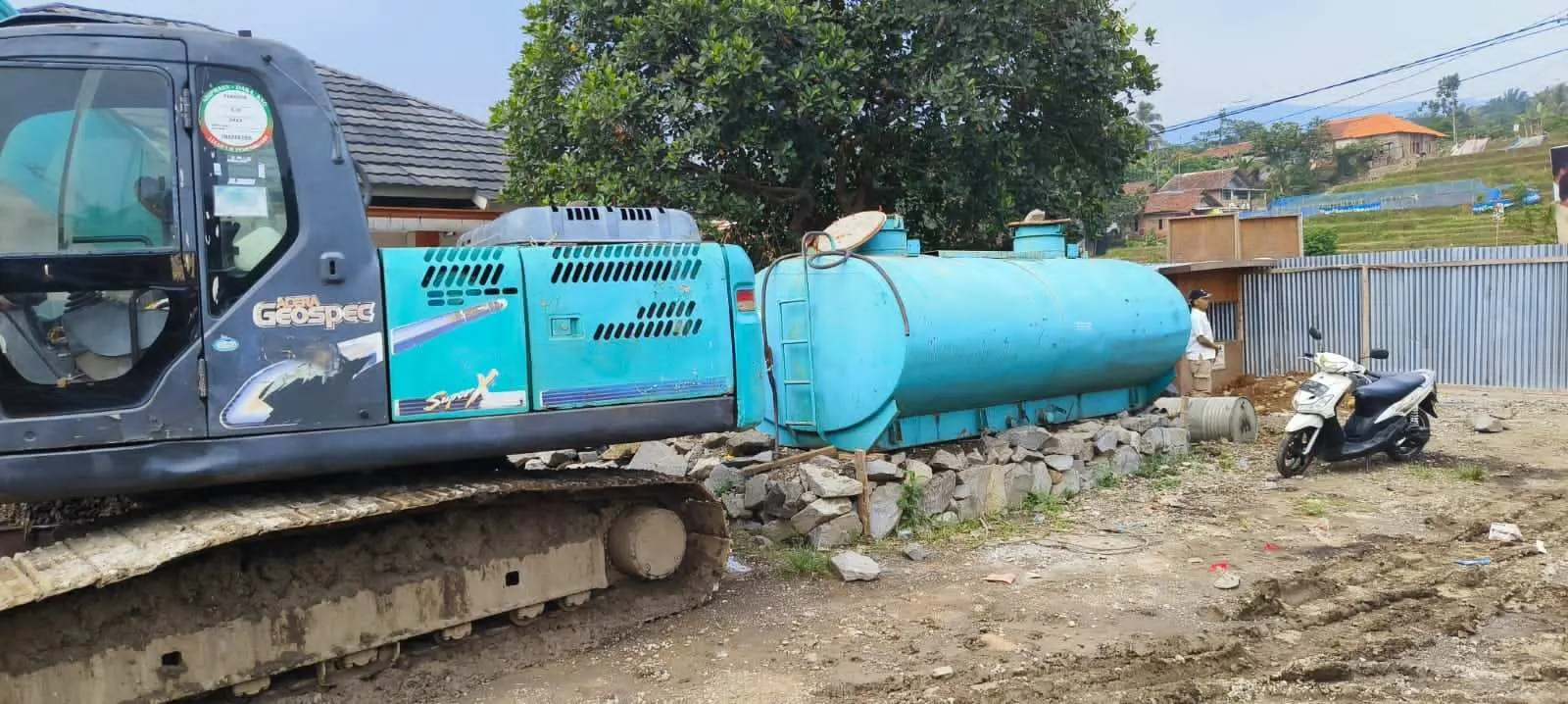 Polsek Cigudeg Selidiki Adanya Dugaan Pendistribusian BBM Ilegal pada Proyek BBWS di Sungai Cidurian