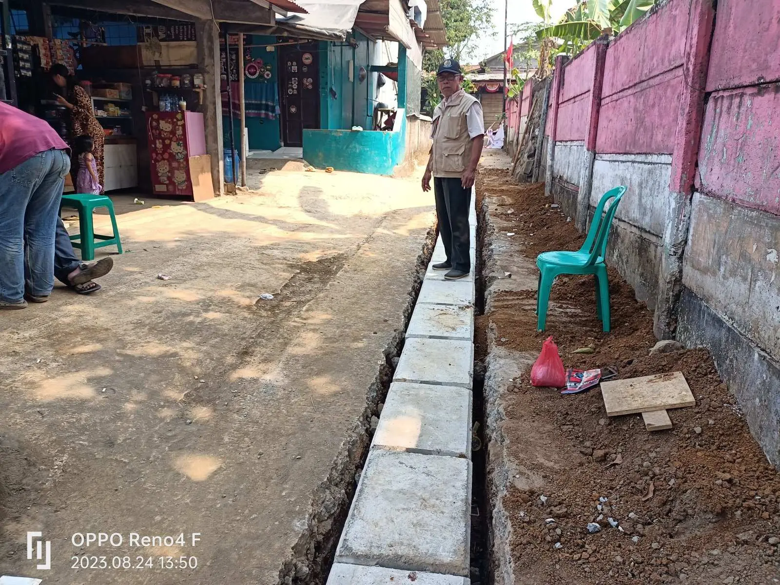 Kades Sanja Bantah Dugaan KKN Pada Proyek Samisade di Desanya