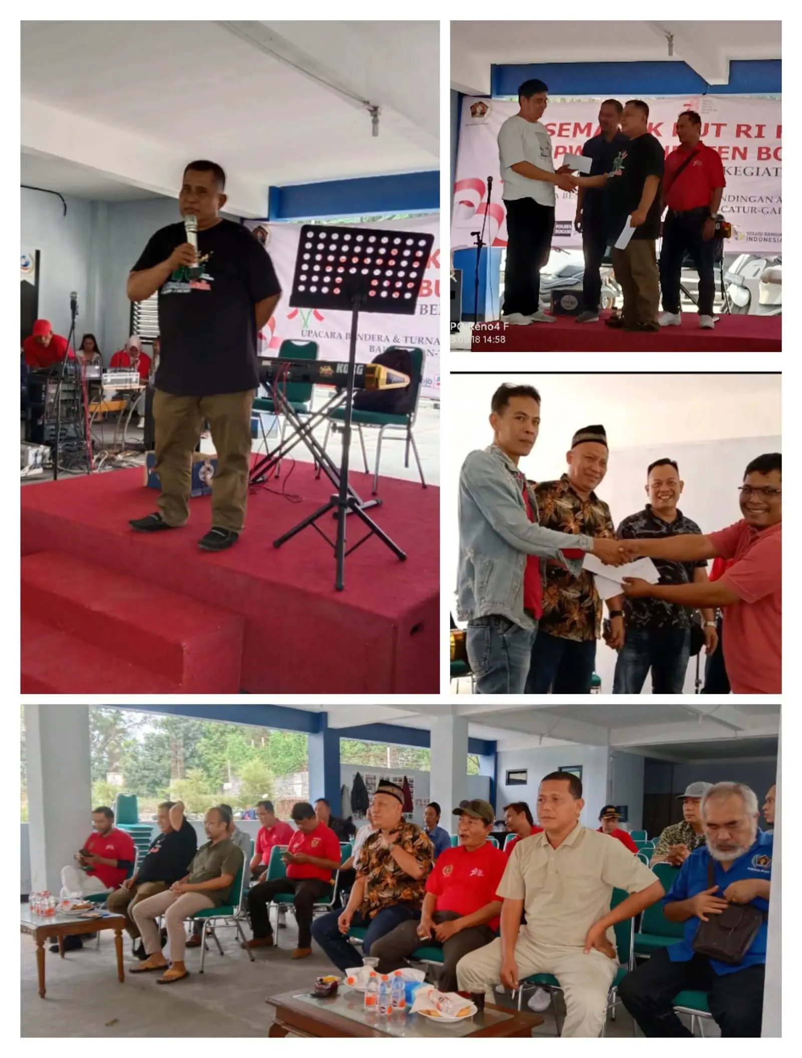 Puncak Peringatan HUT RI Ke-78 PWI Kabupaten Bogor, Ini Amanat Untuk Para Anggotanya