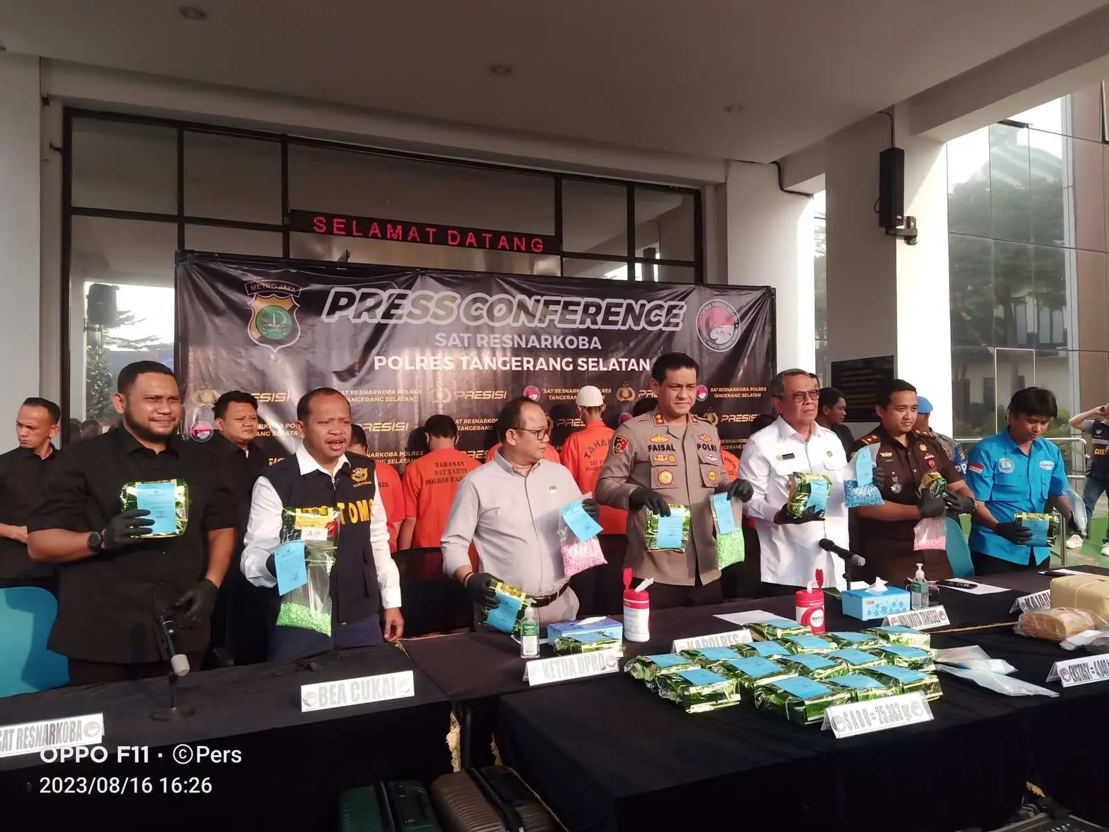 Sat Narkoba Polres Tangsel Ungkap Peredaran Narkotika Senilai 10 M Akhirnya 15 Orang Jadi Tersangka