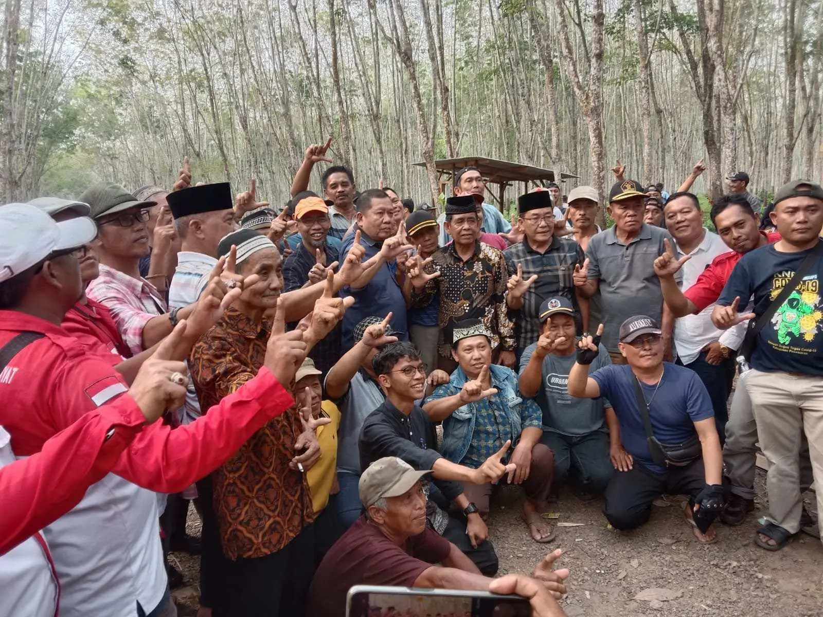 15 Saksi Ahli Waris Yang Tanahnya Dirampas Pihak PTPN7 Way Berulu, Beberkan Fakta Dihadapan Anggota DPD RI