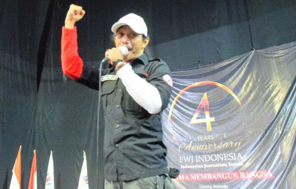 Gedung Soetedja Jateng Dipenuhi Karangan Bunga Anniversary FWJ Indonesia ke 4 Tahun