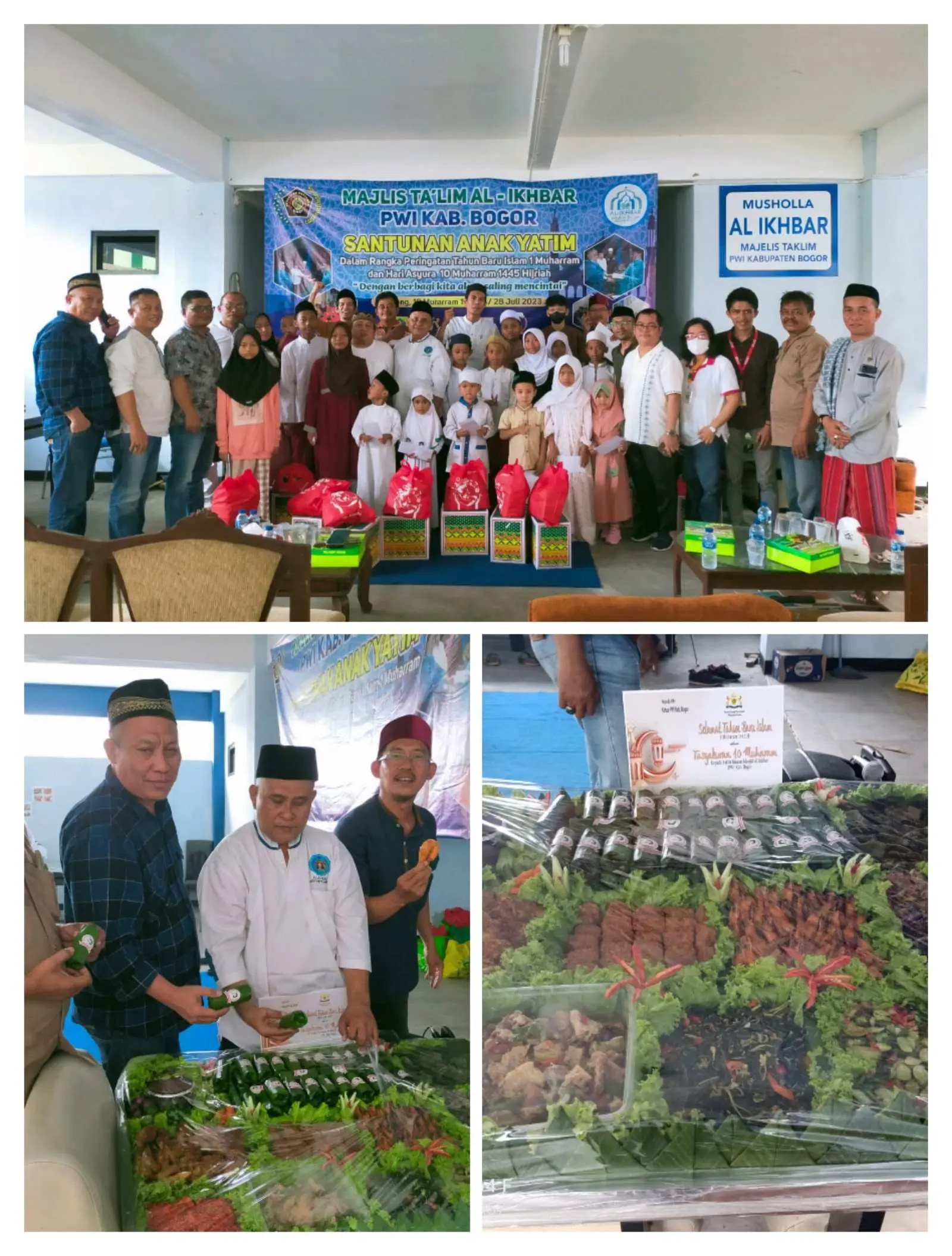 Dapur Unge Sajikan Masakan Khas Sunda di Acara Santunan Anak Yatim PWI Kabupaten Bogor