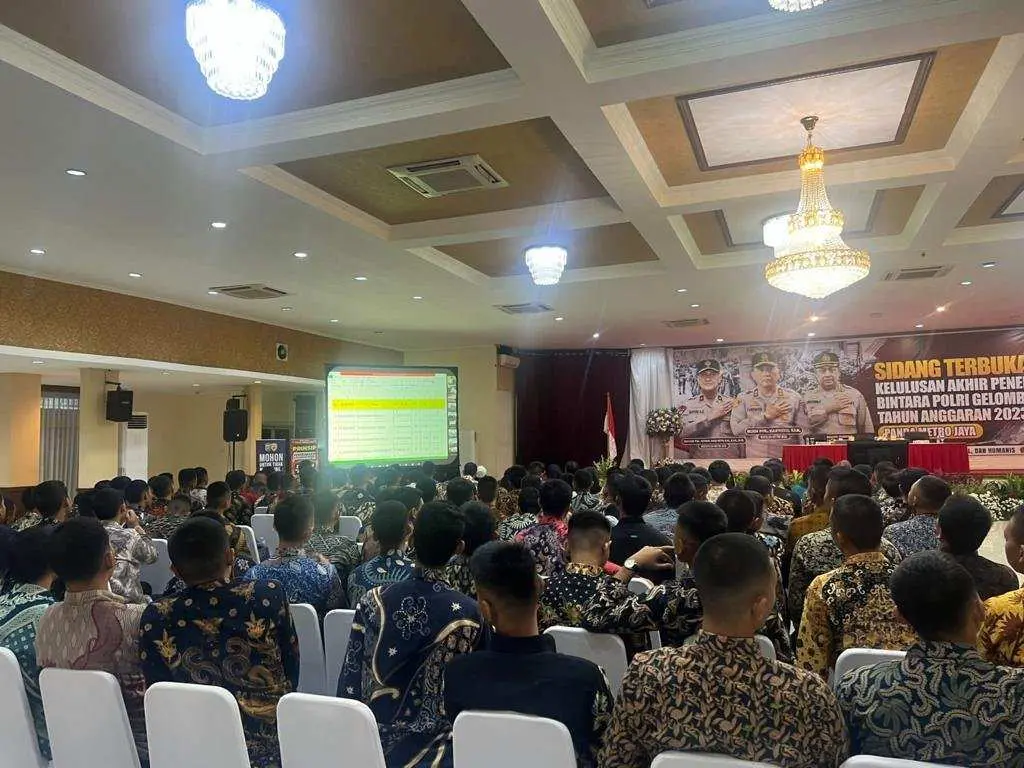 Polda Metro Jaya Gelar Sidang Akhir Kelulusan Penerimaan Bintara Polri Gelombang II Tahun 2023