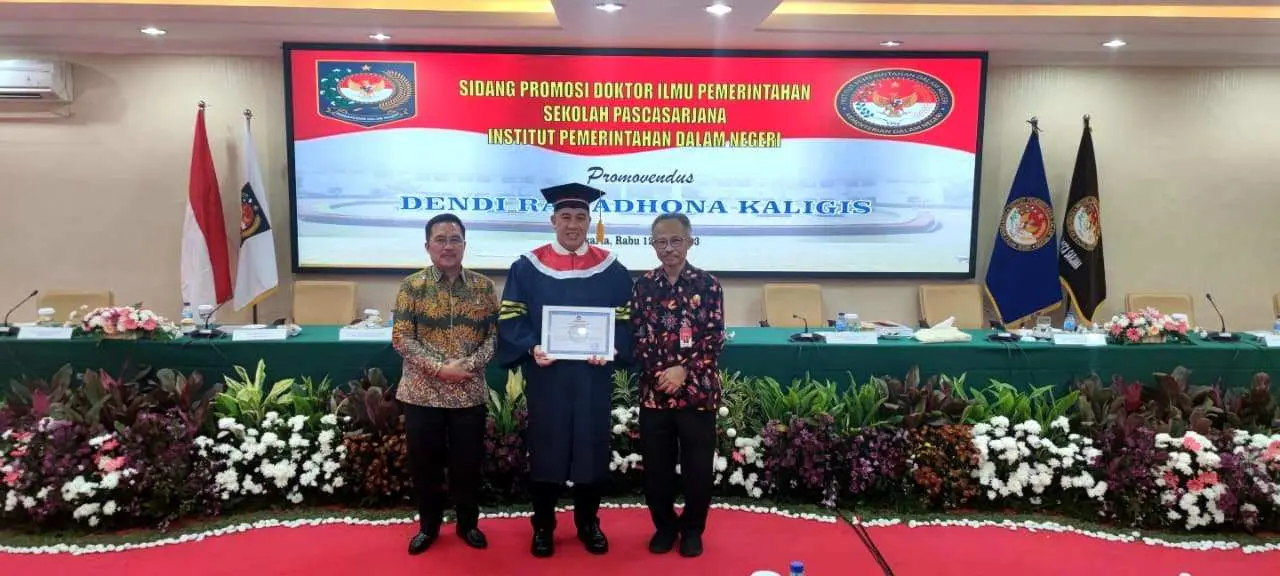 Raih Gelar Doktor, Bupati Pesawaran Dendi Ramadhona Sampaikan Hal Ini