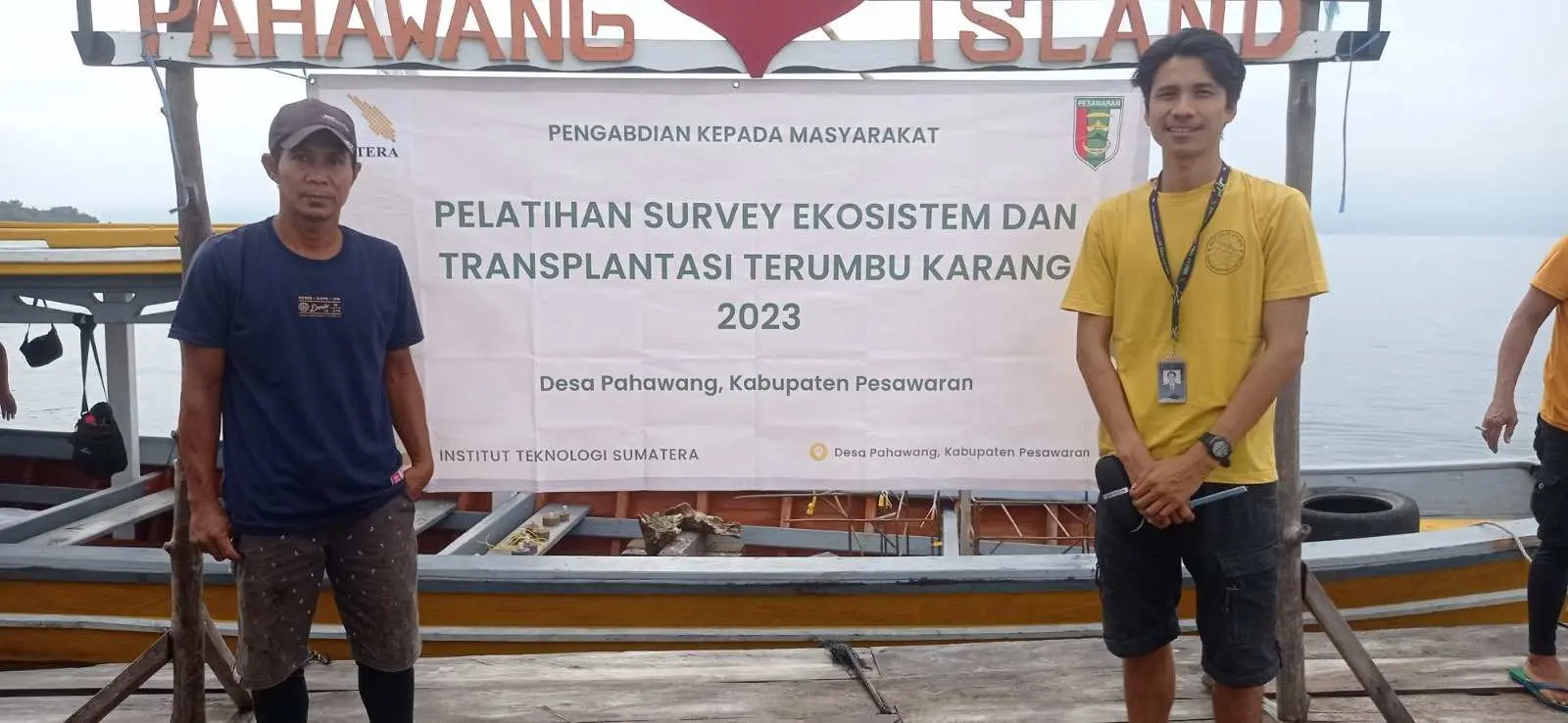 ITERA Gelar Pelatihan Survey Ekosistem dan Transplantasi Terumbu Karang di Pulau Pahawang