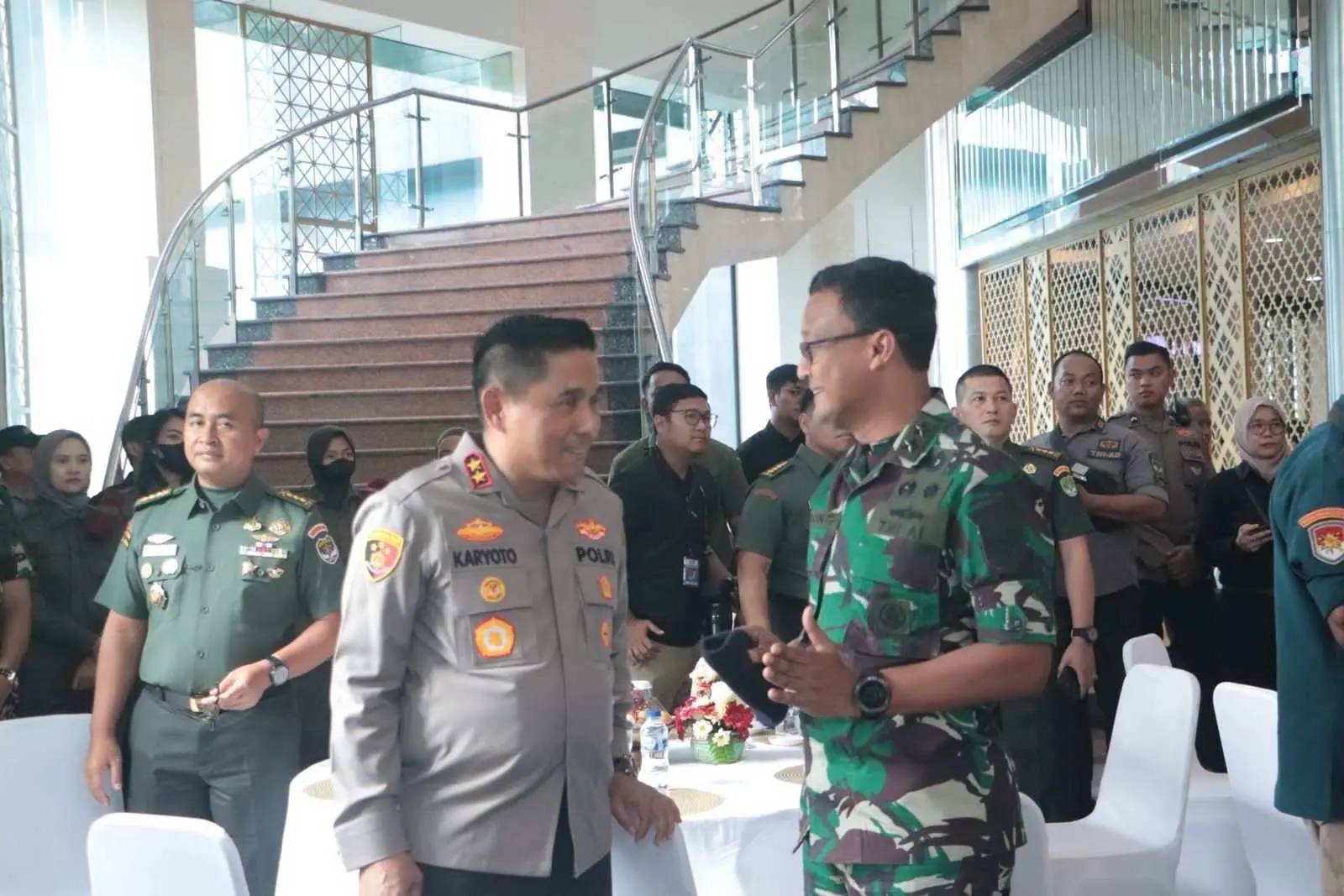 Wujud Soliditas Forkompinda DKI Jakarta Berikan ucapan selamat Bhayangkara ke -77