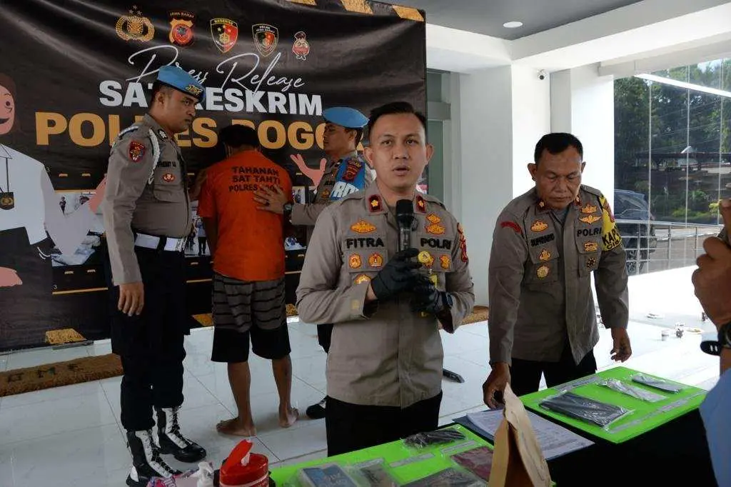 Pelaku Penadah Kendaraan Hasil Curian Ini Diciduk Polisi di Cianjur 