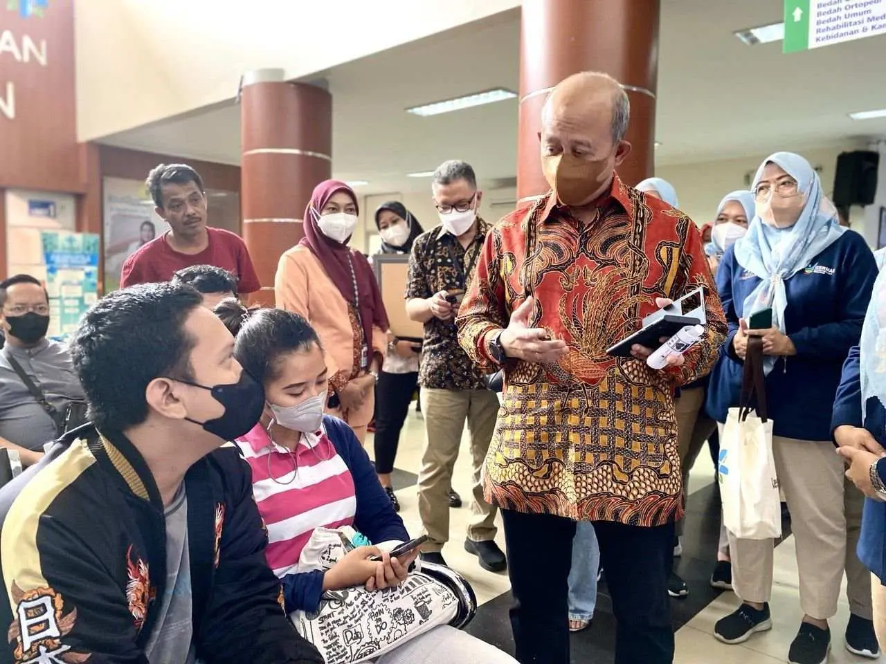 Pastikan Hal Ini, Dirti BPJS Kesehatan Tinjau Langsung RSUD Cibinong