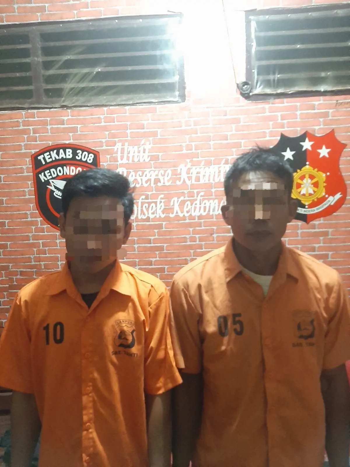 Dua Pelaku Curat Dicokok Team Tekab 308 Presisi Polsek kedondong