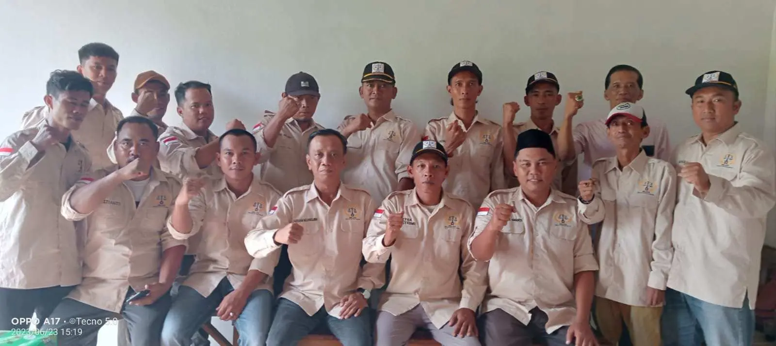 DPC LSM MAJAS Pesawaran Tempati Kantor Baru