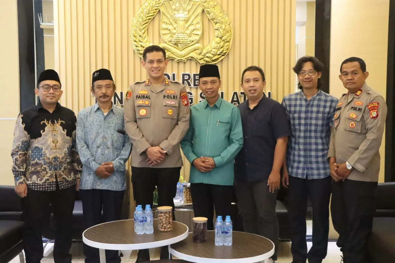 Kapolres Tangsel Terima Kunjungan Silaturrahmi PCNU Kota Tangsel