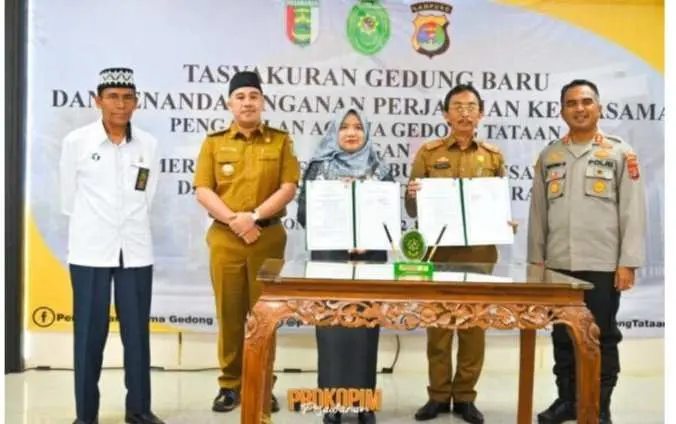Tasyakuran Gedung Baru Pengadilan Agama Gedong Tataan, Ini Yang Disampaikan Bupati