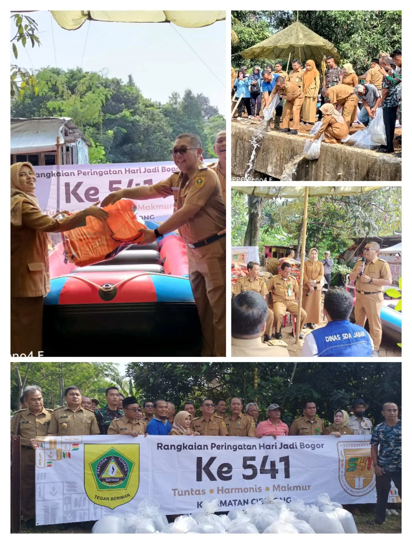 Momen HJB, Pemerintah Kecamatan Cibinong Lakukan Serangkaian Kegiatan Positif Ini