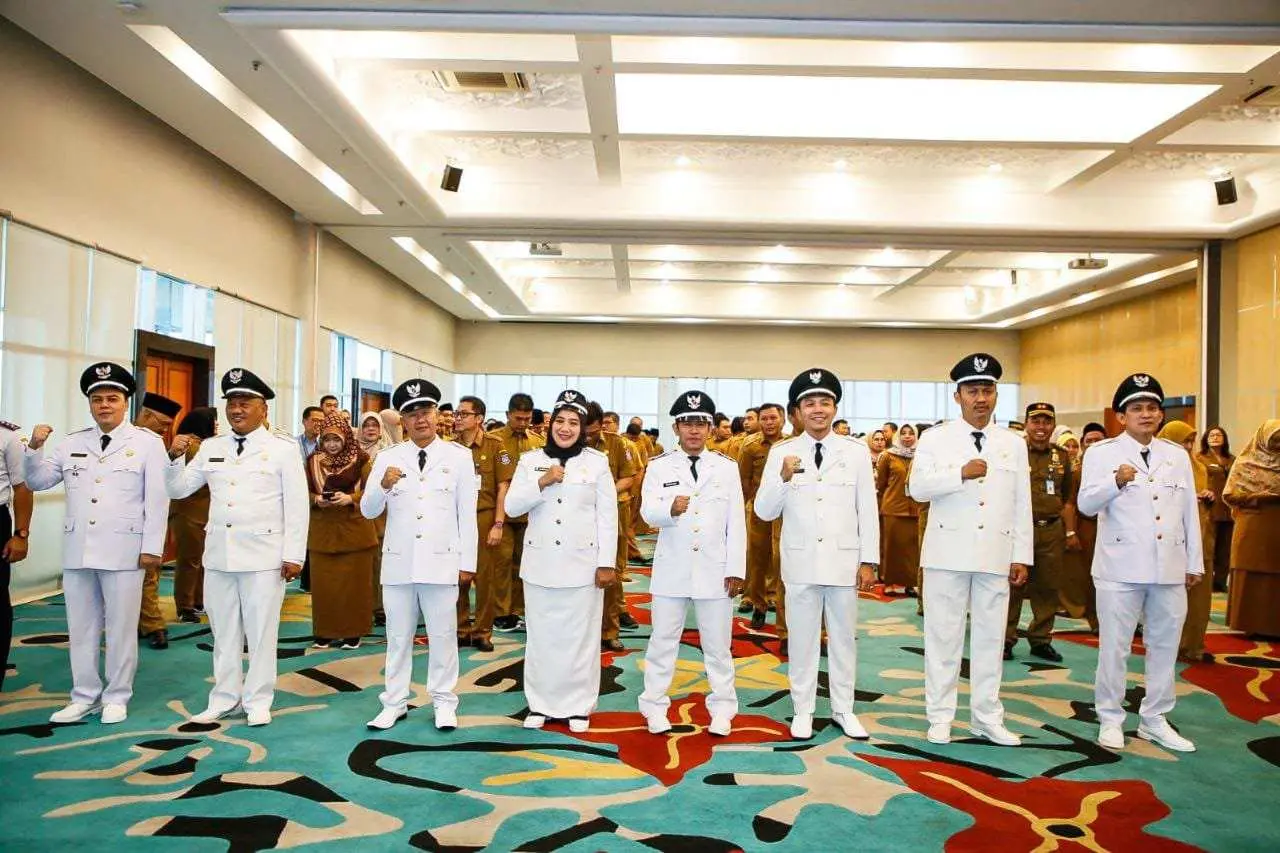 Wali Kota Tangsel Benyamin Davnie Lantik Ratusan Pejabat Administrasi dan Fungsional