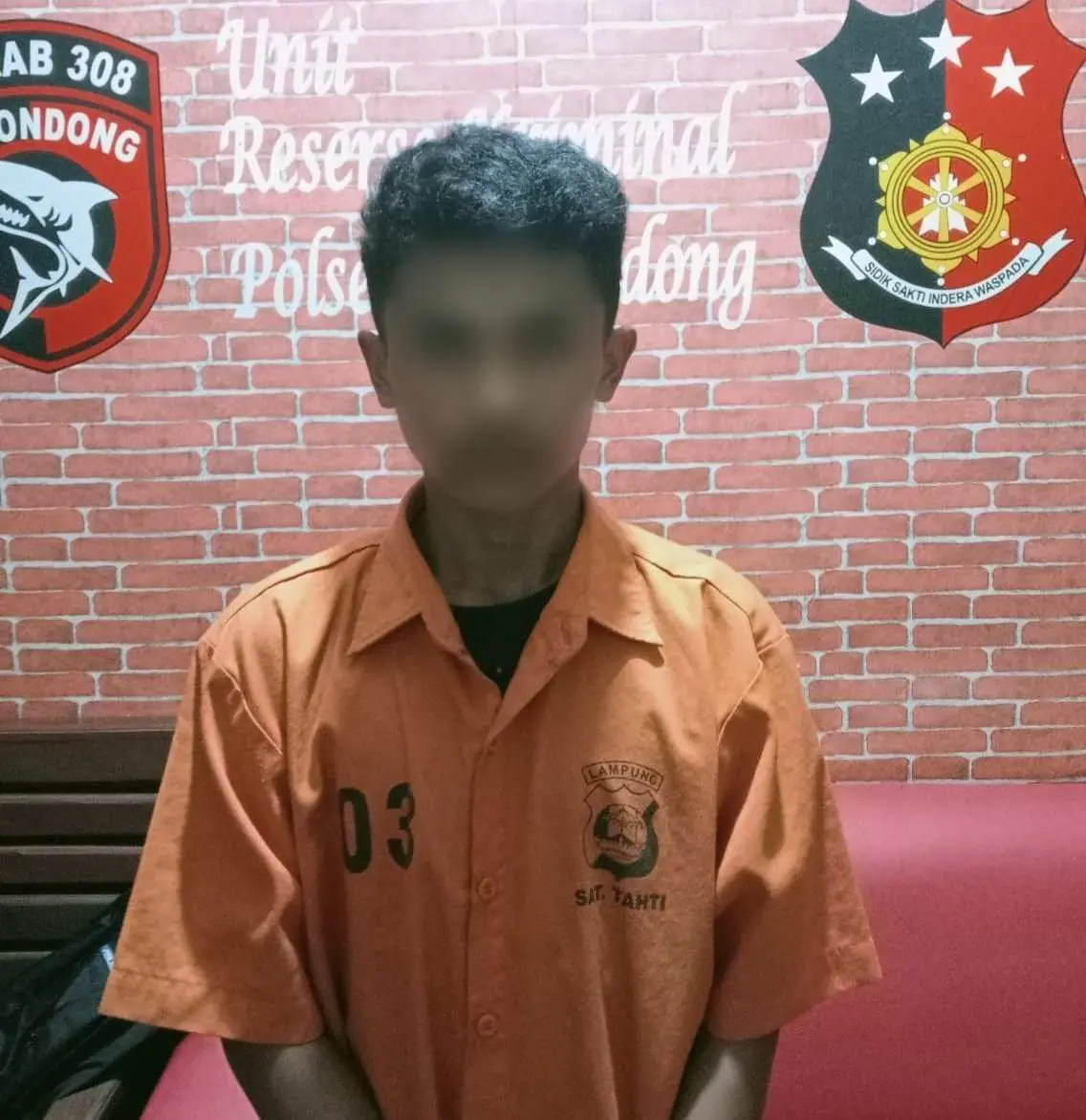 Tekab 308 Polsek Kedondong Tangkap Pelaku  Pembobol Rumah