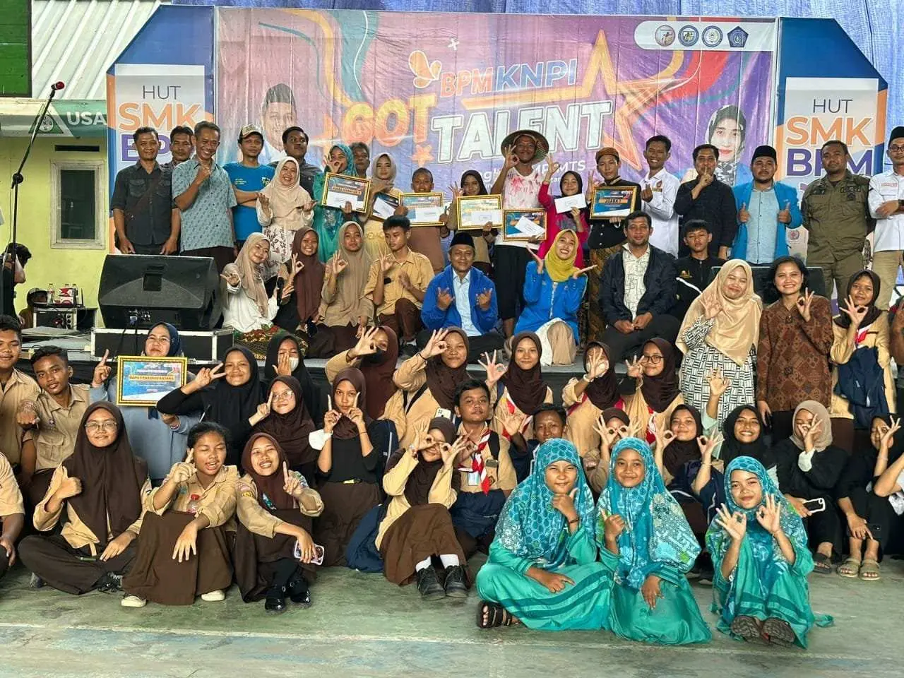 SMK Bina Putra Mandiri Sukses Gelar Got Talent SMP/MTs dan SMA/SMK