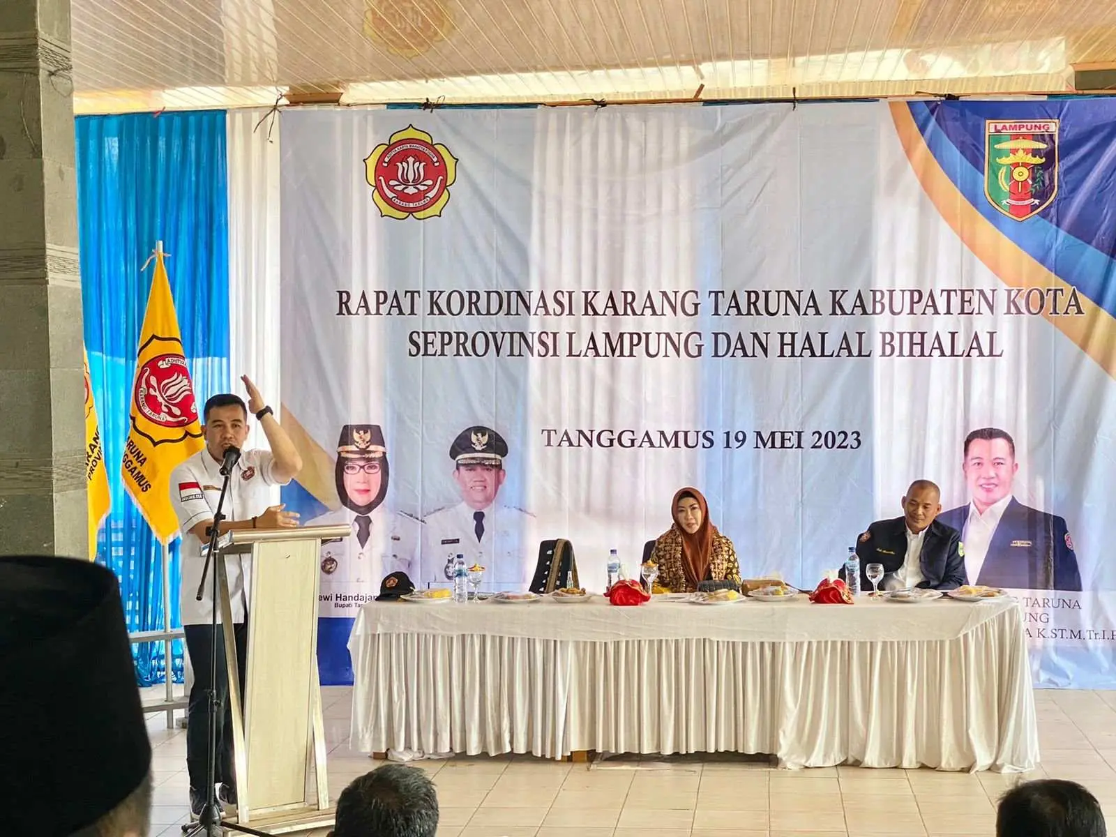 Rakor Karang Taruna Se-Provinsi Lampung Digelar di Tanggamus