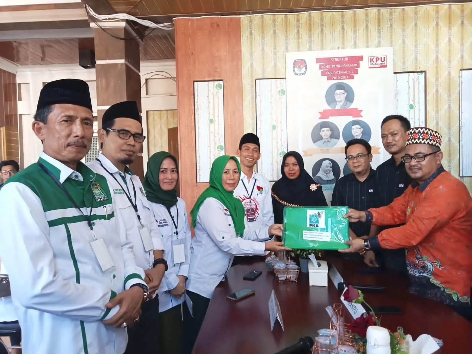 Sehari Jelang Tutup Pendaftaran, 10 Partai Belum mendaftar, PKB Mesuji Optimis