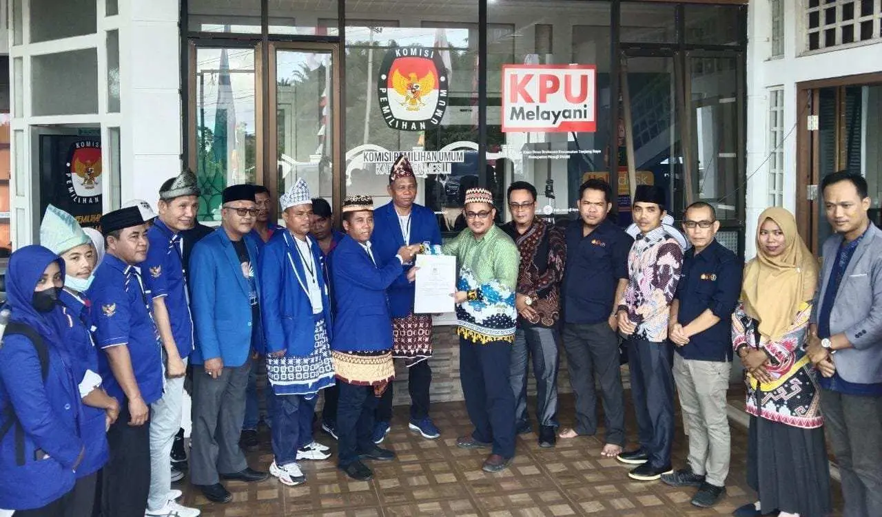 Daftarkan Bacalegnya, PAN Mesuji Target Pimpinan DPRD