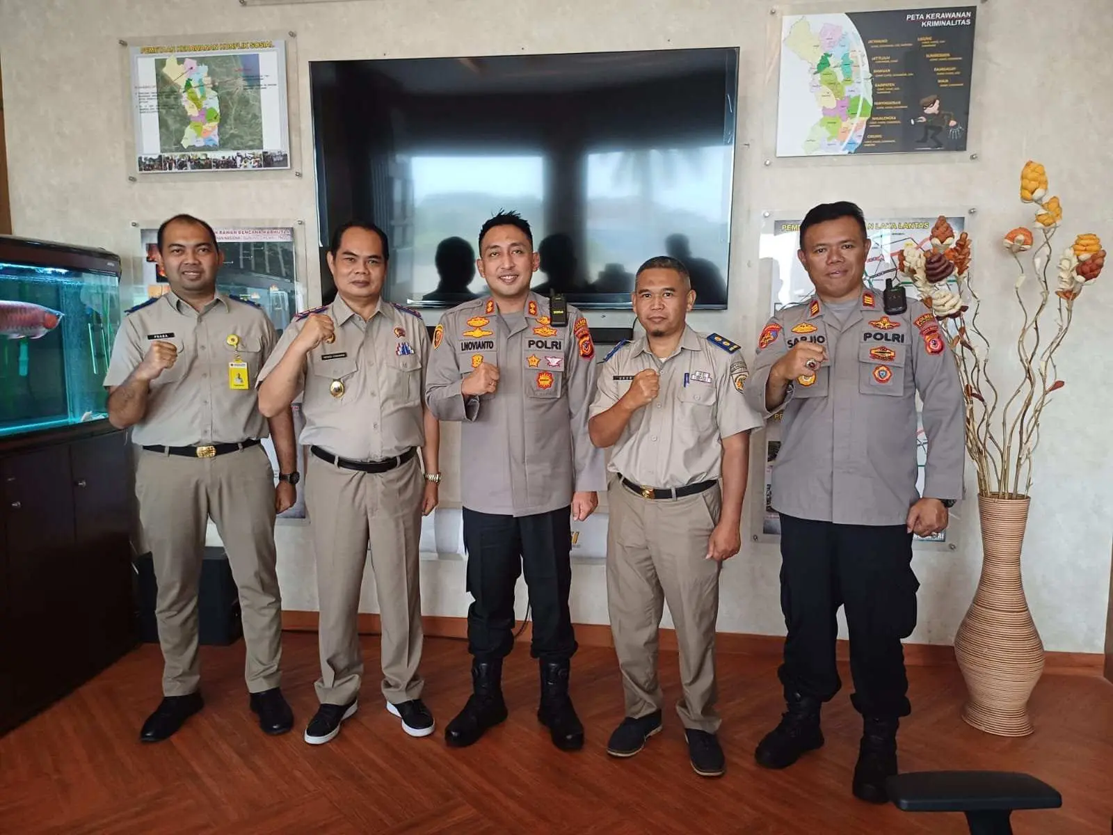 Jalin Sinergitas, Kapolres Majalengka Terima Kunjungan Kepala ATR/BPN