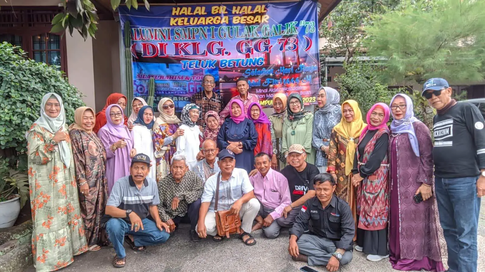 Keluarga Besar Alumni SMPN 1 Gulak Galik Gelar Acara Halal Bil Halal