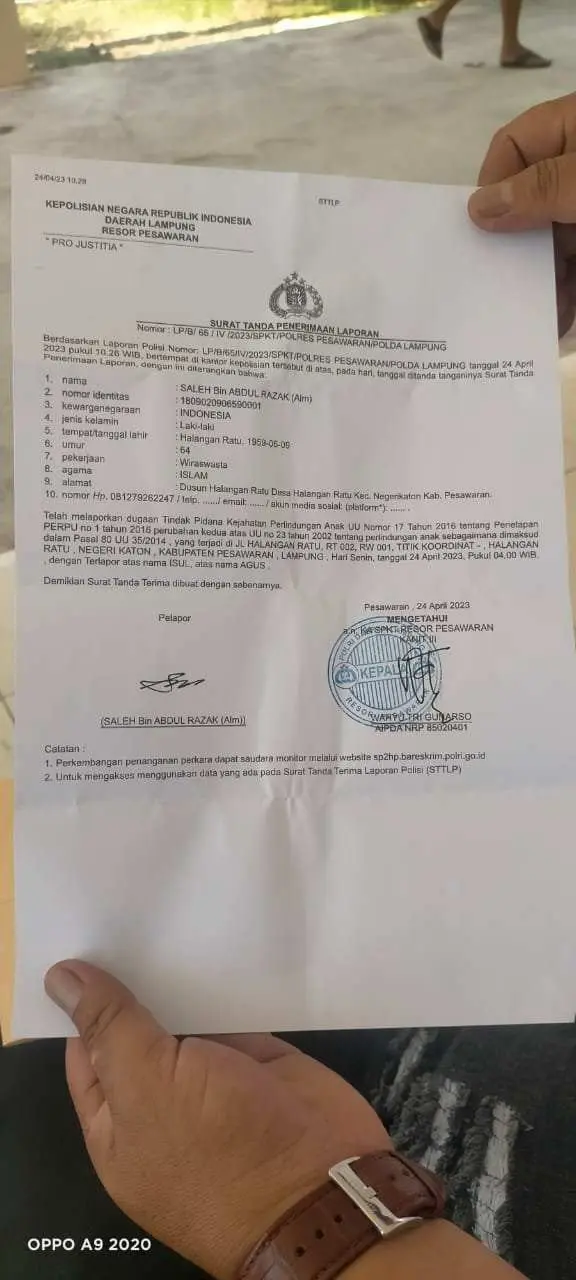 Merasa Ketakutan, Keluarga Korban Penganiayaan di Lampung Minta Perlindungan Kepolisian