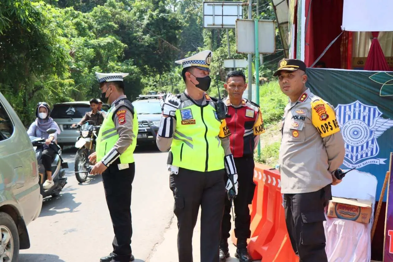 Pastikan Aman Selama Libur Lebaran, Kapolres Pesawaran Cek Tempat Wisata