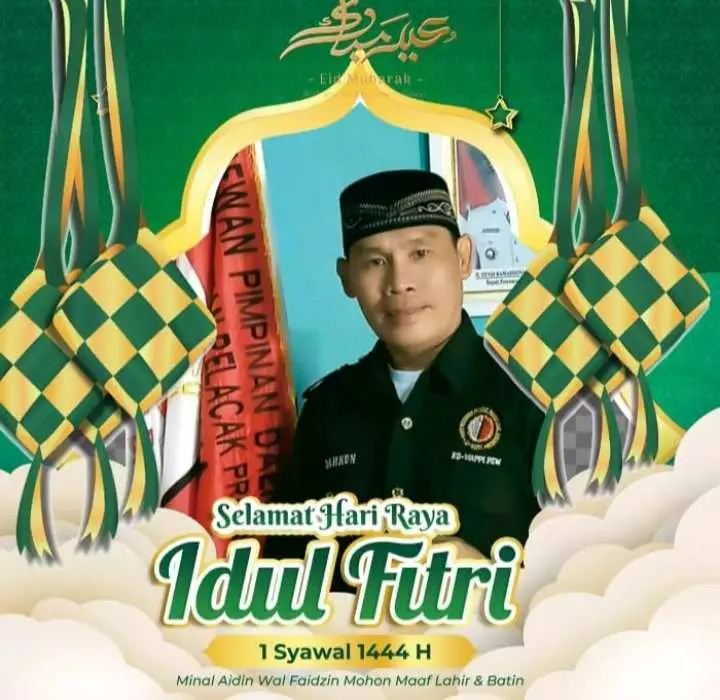 Segenap Anggota DPD KO-WAPPI Kabupaten Pesawaran Mengucapkan Selamat Hari Raya Idul Fitri 1444 H