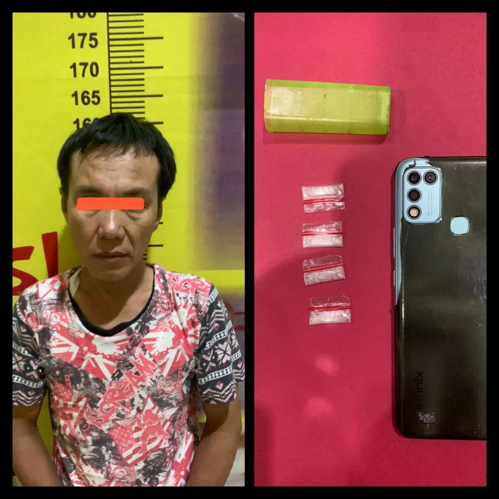 Edarkan Barang Terlarang, Warga Desa Hurun Ini Diamankan Polisi