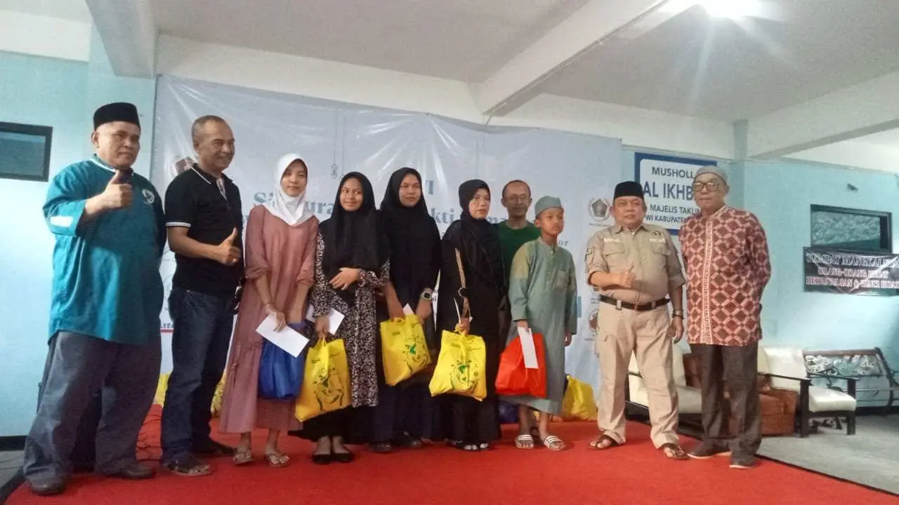 PWI Kabupaten Bogor Santuni 100 Anak Yatim Binaannya