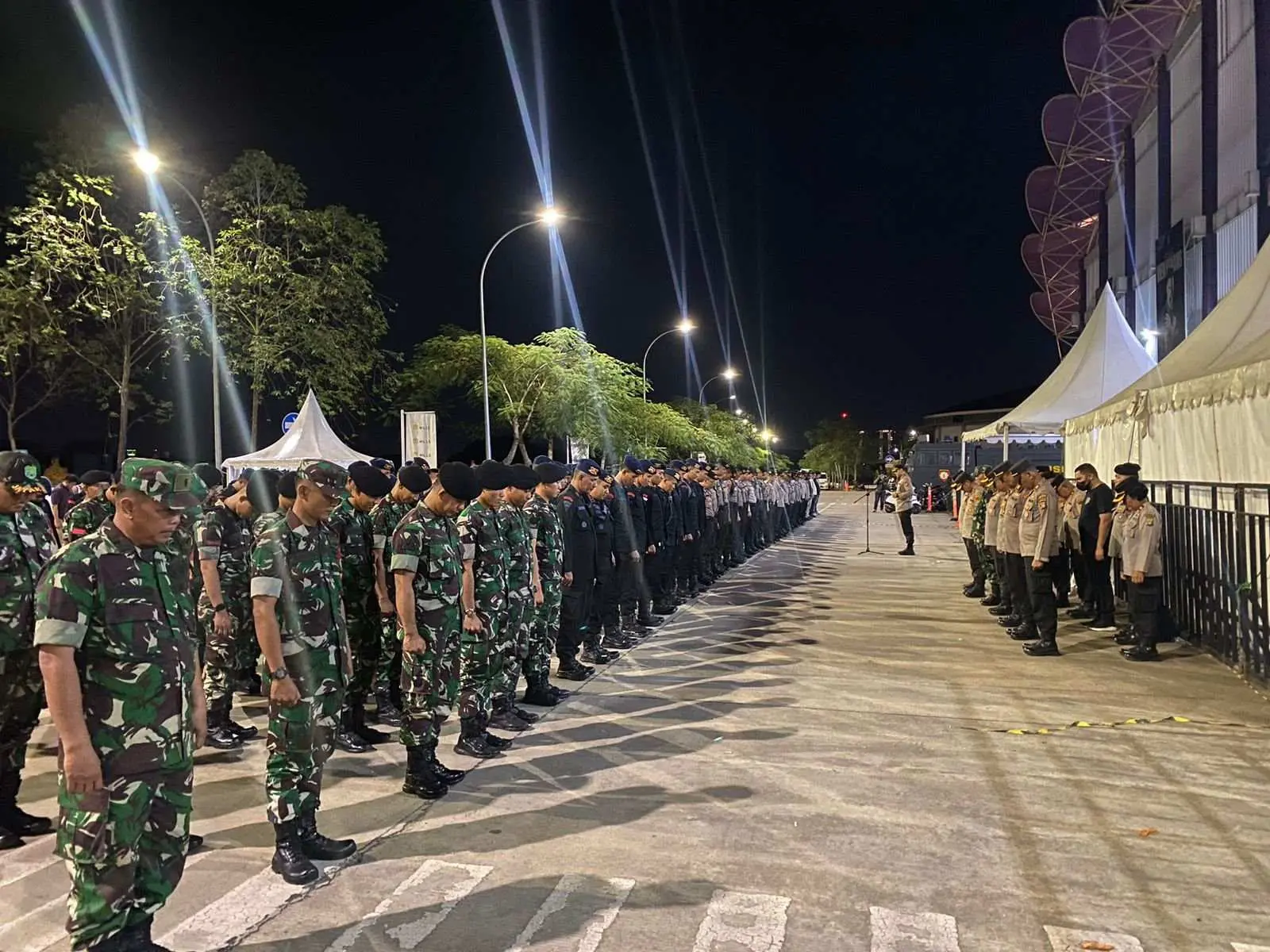 Polres Tangsel : 994 Personel Amankan laga Persita Vs Persib