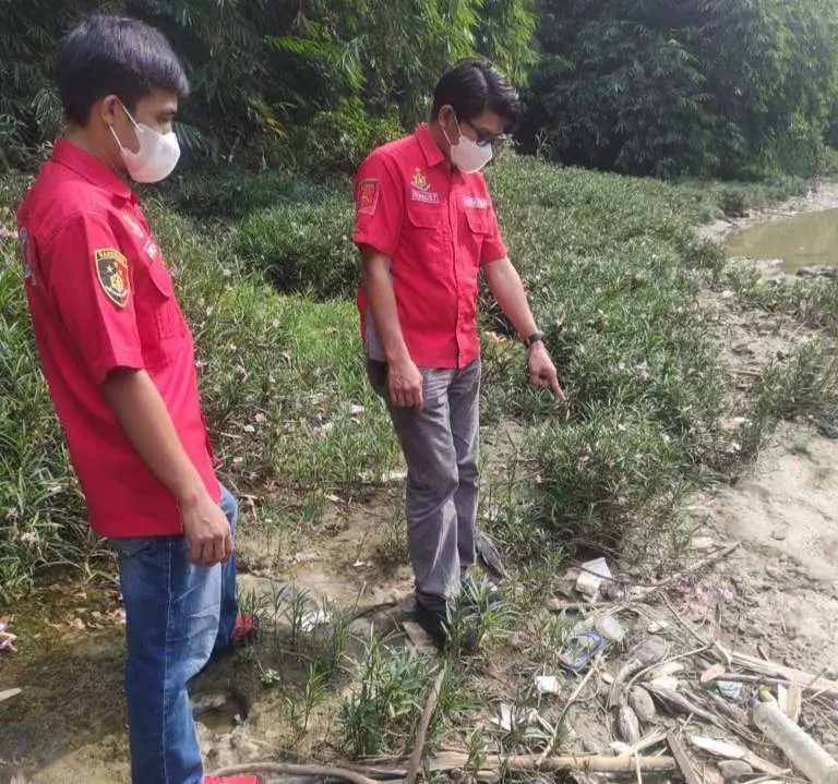 Ratusan Ikan di Aliran Sungai Cileungsi Mati Mendadak