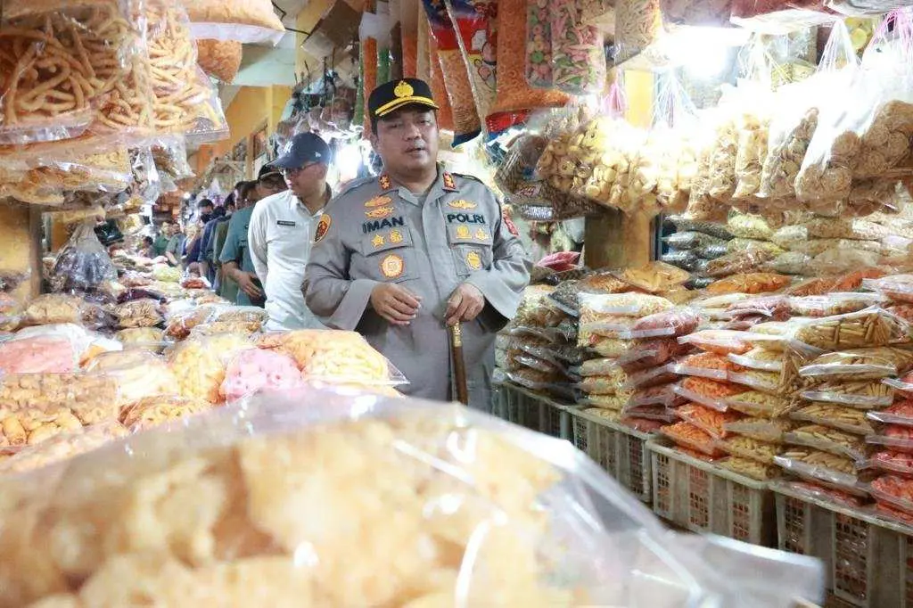 Jelang Idul Fitri, Polres Bogor Gelar Patroli Pasar