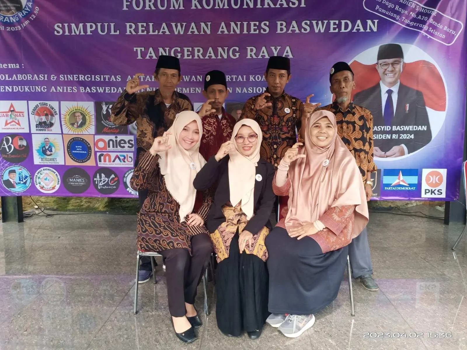 GARUDA 2024 Simpul Relawan Anies Baswedan Tangerang Raya Bersatu Dalam Musda Perdana