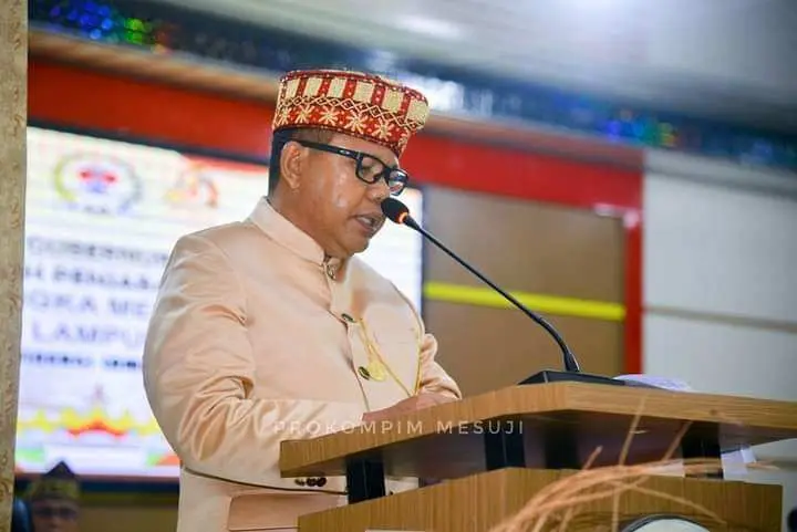 DPRD kabupaten Mesuji Gelar Sidang Paripurna Istimewa Peringatan HUT Ke- 59 Provinsi Lampung