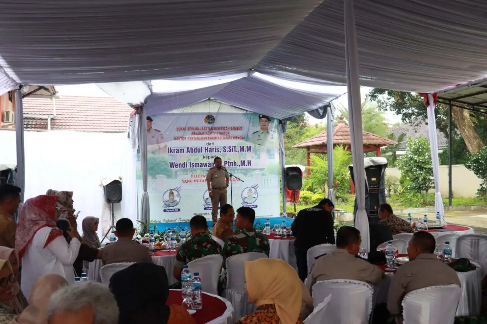 Kapolres Majalengka Hadiri Sertijab Kepala Kantor ATR / BPN Kabupaten Majalengka