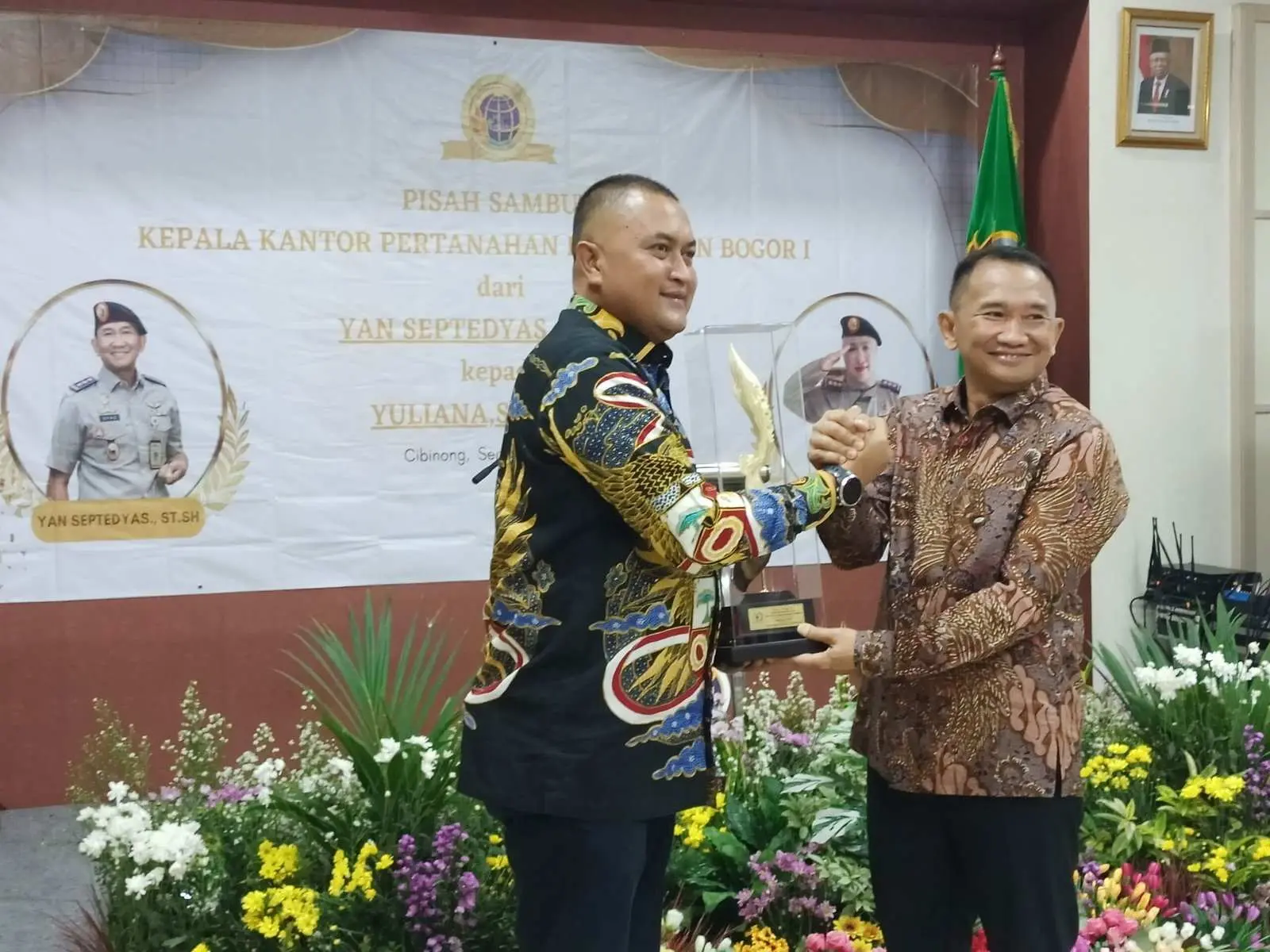 Kepala BPN Kabupaten Bogor Berganti, Ini Harapan Ketua DPRD Kabupaten Bogor